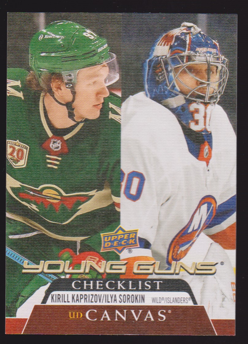 (image for) 2020-21 Upper Deck Canvas #C240 Kirill Kaprizov / Ilya Sorokin